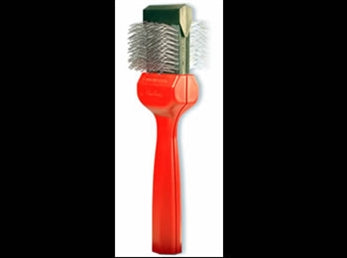 Brosse Les Pooch Mat zapper – rouge simple