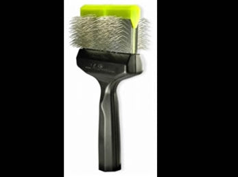 Brosse Les Pooch – verte double