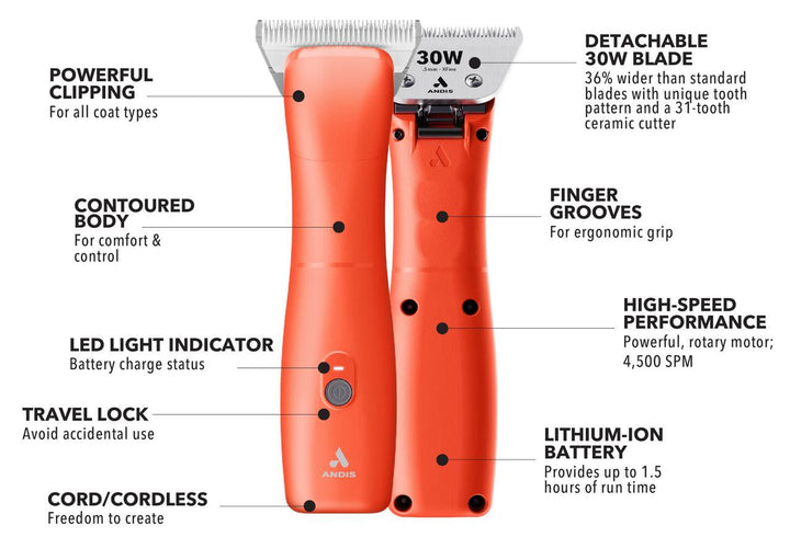 Andis Emerge Tondeuse Sans Fil