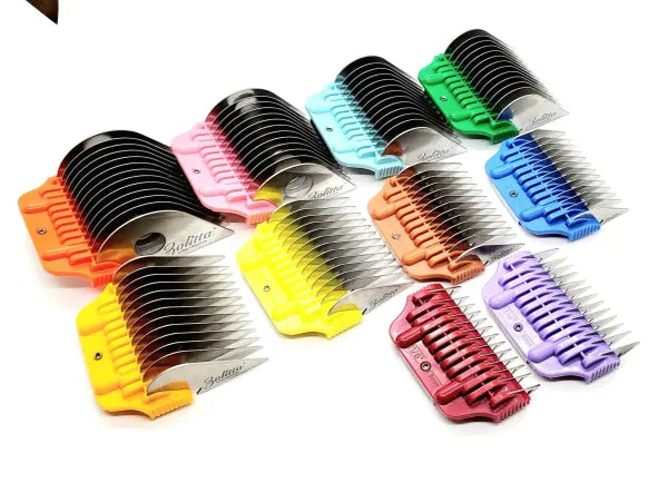 Zolitta Coloured Wide Attachment Combs - 10mm 3/8"