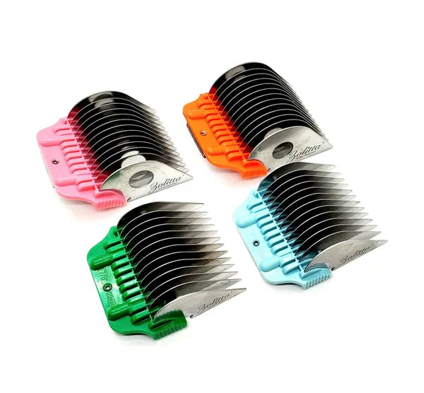 Zolitta Coloured Wide Attachment Combs - 10mm 3/8"