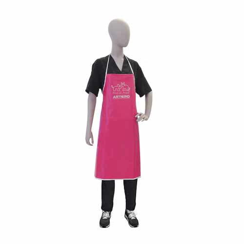 Queen Apron Fushia