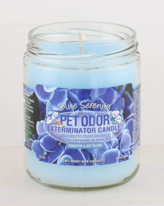 Pet Odor Exterminator Candle Blue Serenity