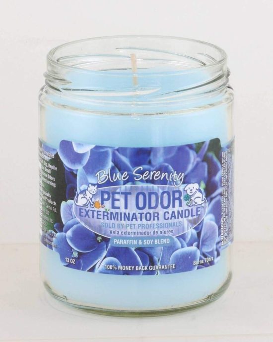 Chandelle Pet odor exterminateur BLUE SERENITY