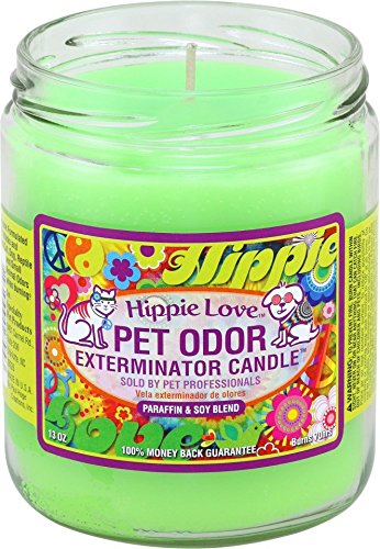 Pet Odor Exterminator Candle Hippie Love
